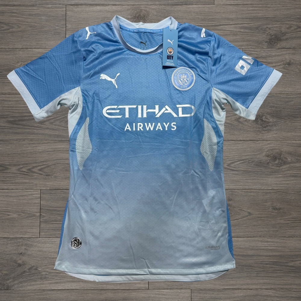 Puma Manchester City Haaland 2025/26 Home Jersey Size Medium